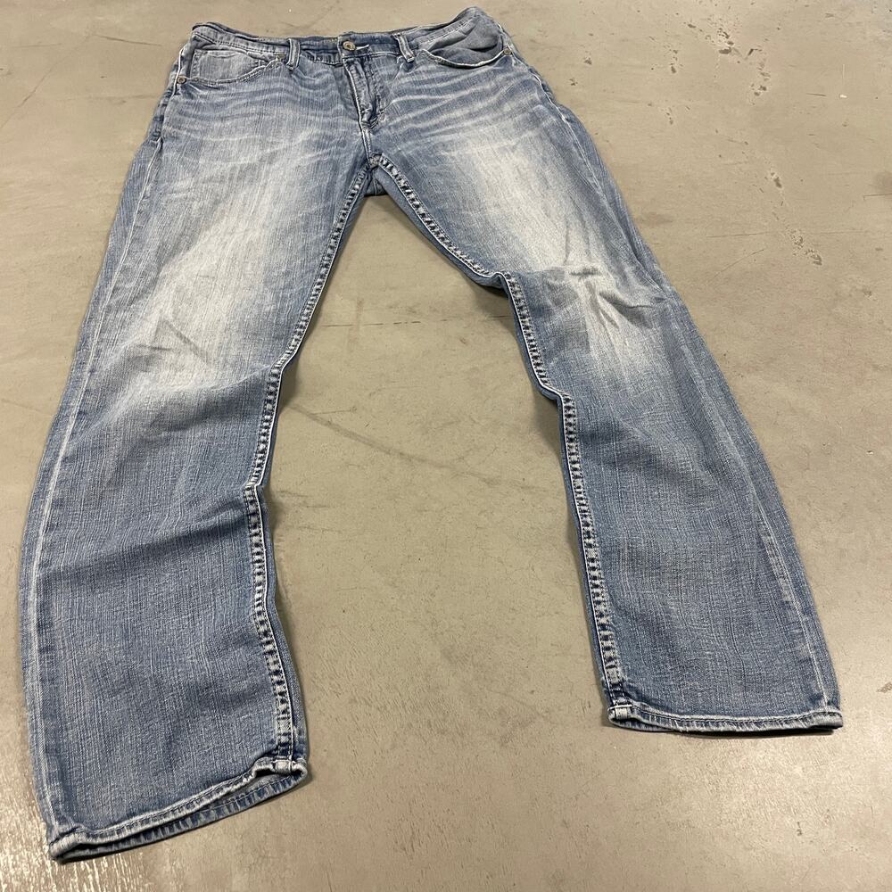 y2k BKE western straight jeans 36x34